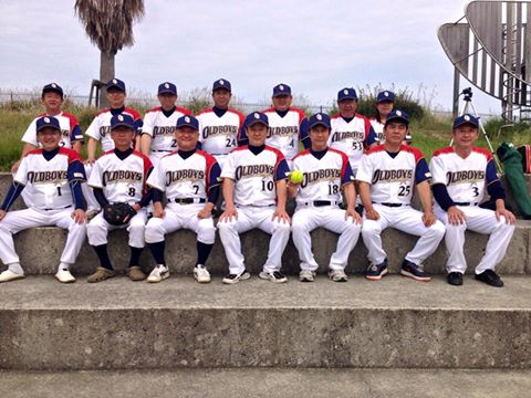 オールドボーイズ様 野球ユニフォーム 集合写真 お客様の声と写真集 野球ユニフォーム オーダー Eugene