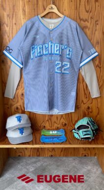 TSUKIJI Fischer’s 様にオーダーいただいた野球ユニフォーム