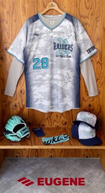 レイダース 様にオーダーいただいた野球ユニフォーム