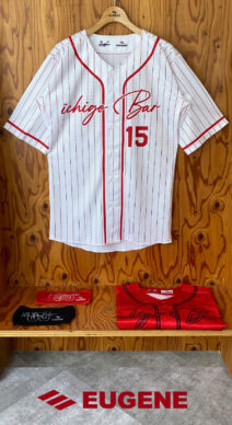 ichigo Bar 様にオーダーいただいた野球ユニフォーム