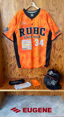 RAVEUP 様にオーダーいただいた野球ユニフォーム